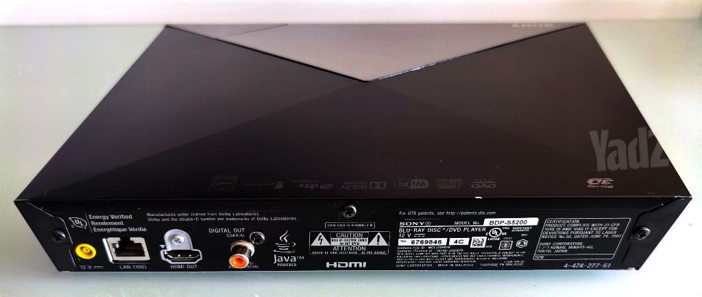 נגן בלו ריי Sony