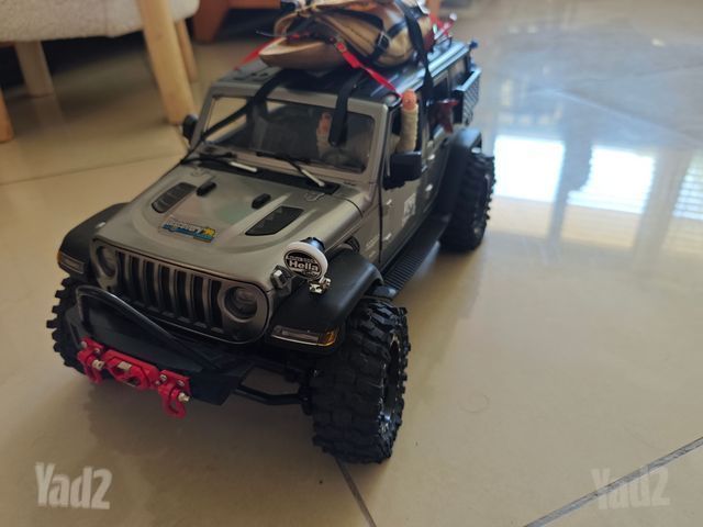 ג'יפ רוביקון rc crawler בראשלס