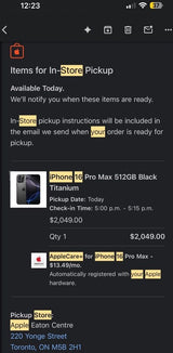 Iphone 16 Pro Max 512 GB