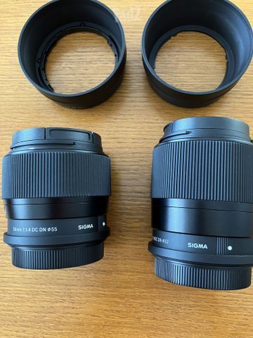 סט Sigma 56/1.4+30/1.4 L-mount