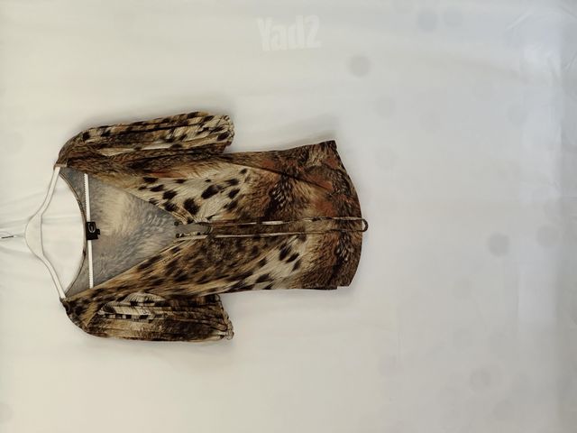 חולצת אנימל פרינט Cavalli