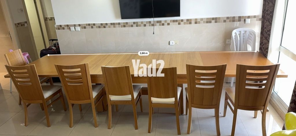 שולחן + 6 כסאות
