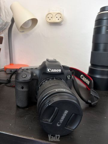 Canon 7D matk ii+ עדשות
