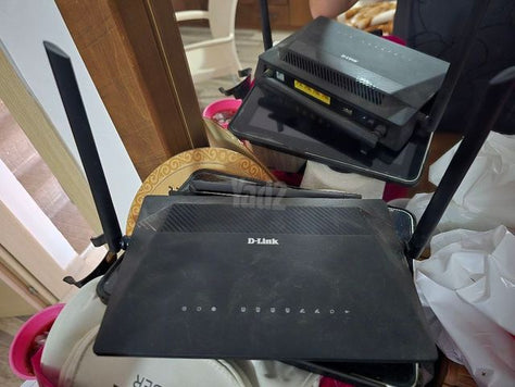 ראוטר D-LINK  וראוטר Netgear