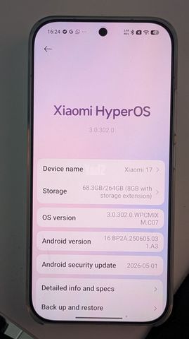 Xiaomi 17 5G 12/256