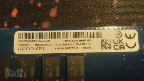 3200Mhz 16GB DDR4 RAMAXEL