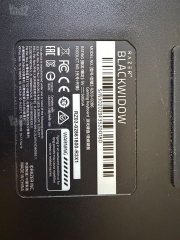 מקלדת מכנית Razer BlackWidow