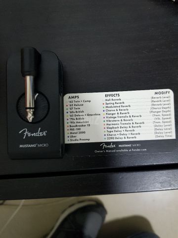 מגבר fender mustang micro