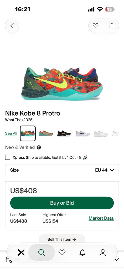 Kobe 8 what the