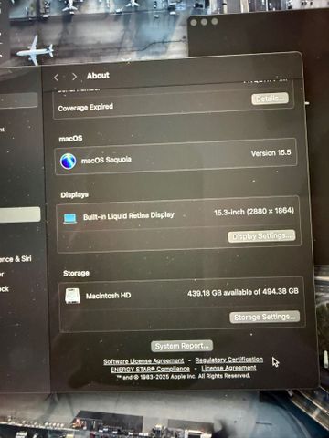 MacBook Air 15" M2 16GB/512GB