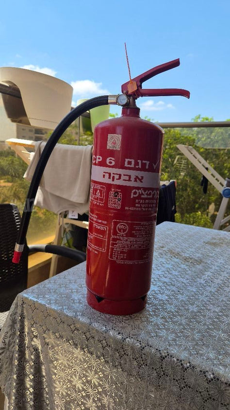 מטף אבקה 6KG