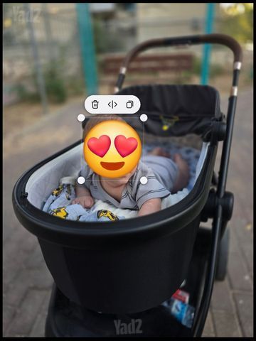 עגלה משולבת של חברת אינפנטי