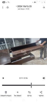 שולחן פינת אוכל ל 18 איש