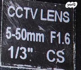 CCTV LENS  5-50mm F1.6  1/3"