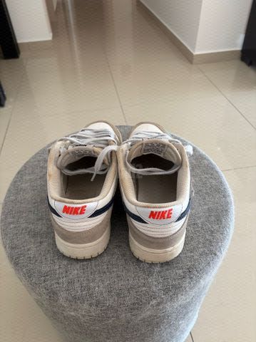 Nike dunk low mini swoosh