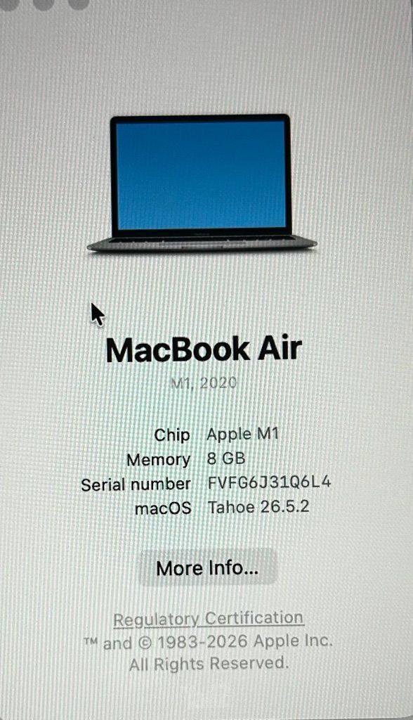 MacBook air m1