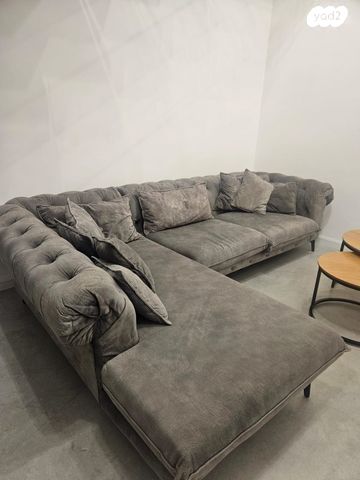 סלון פינתי דגם קפיטונאז'