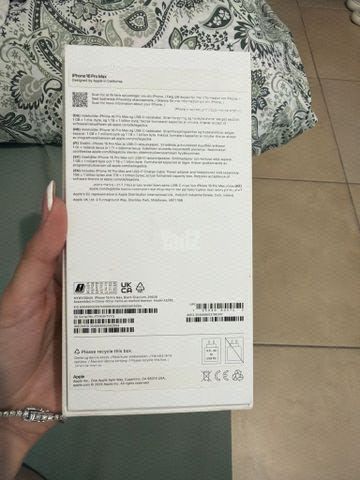 אייפון 16 pro max 256 gb
