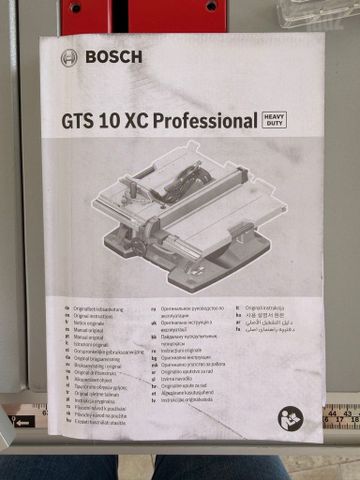 מסור שולחן  Bosch GTS 10 xc