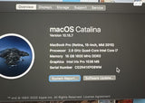 MacBook Pro 15” Retina 2015