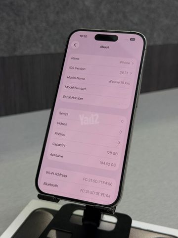 iPhone 15 Pro Natural Titanium