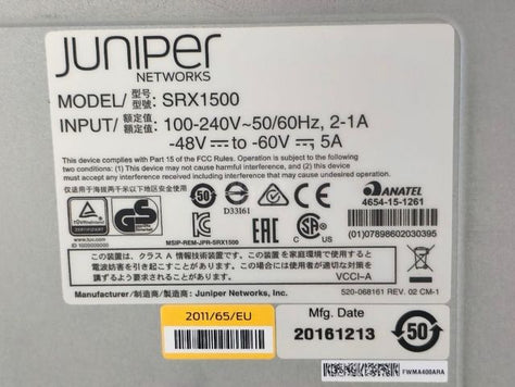 Juniper srx 1500