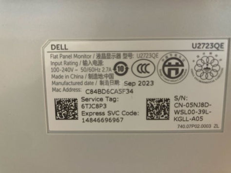 מסך dell איכותי 4k