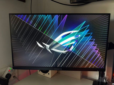 זוג מסכים gigabyte 27 165 hz