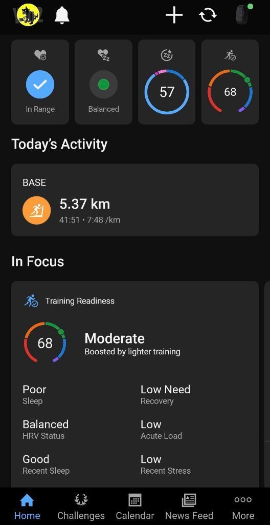 Garmin Cirqa + רצועה נוספת