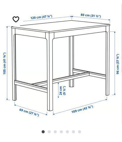 שולחן  בר מikea