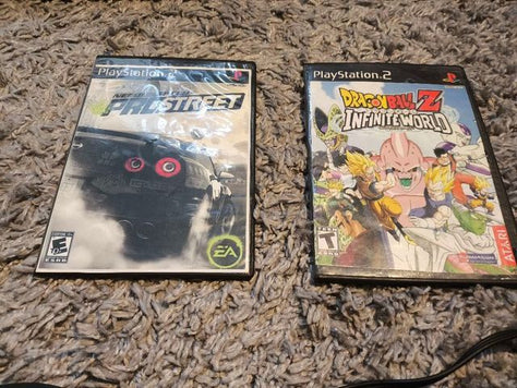 PlayStation 2 + שני משחקים