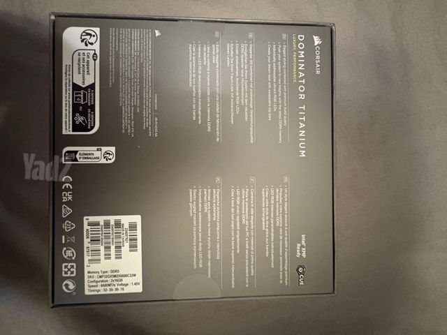 Corsair DDR5 32GB Titanium