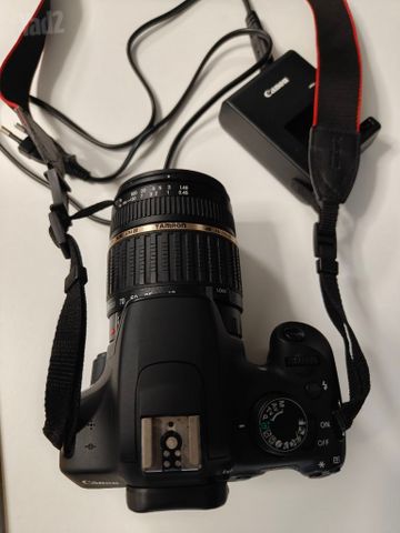 Canon 1200 d and lens