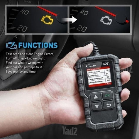 סורק, מוחק תקלות לרכב OBD
