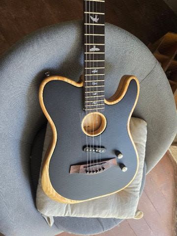 Electric guitar acoustasonic