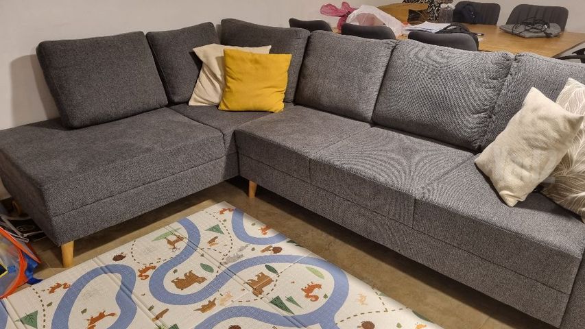 ספה עם שזלונג