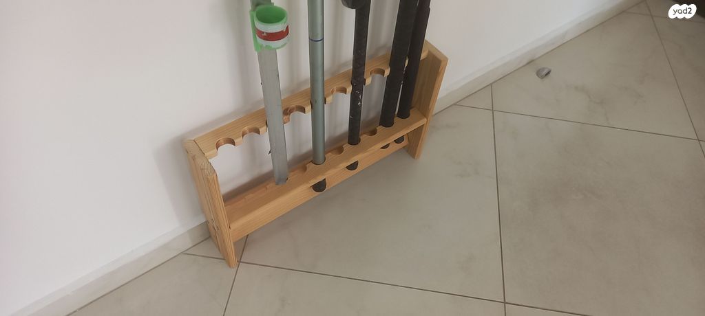 סטנד ביתי ל - 10 חכות דייג