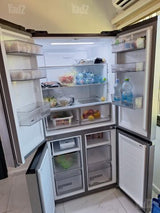 מקרר Midea 4 דלתות בן שנתיים