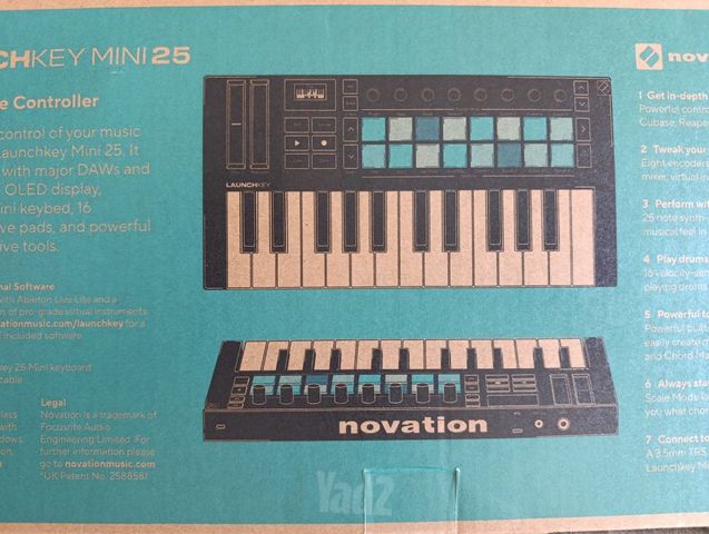 מקלדת שליטה novation