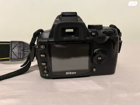 ניקון d60 + עדשות