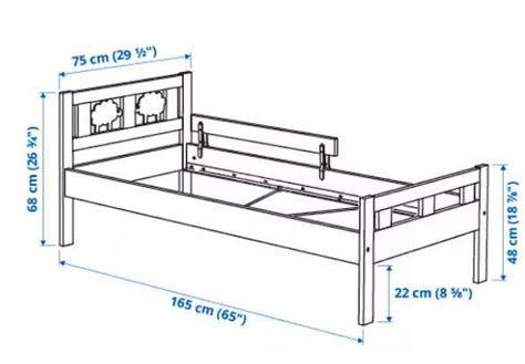 מיטה IKEA  KRITTER
