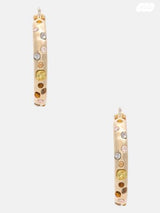 עגילים  חישוקים חדשים GUESS