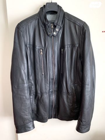 Hugo Boss leather jacket