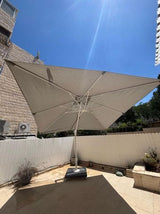 שמשיית אלומיניום מרובעת