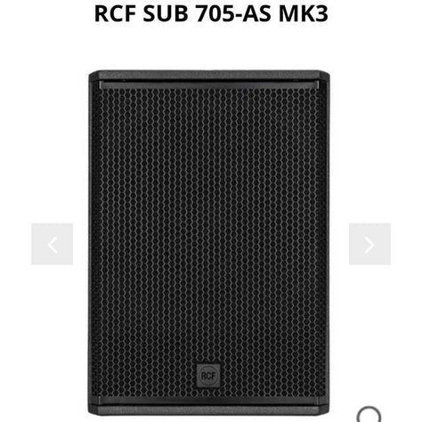 RCF סאבוופר 705 AS