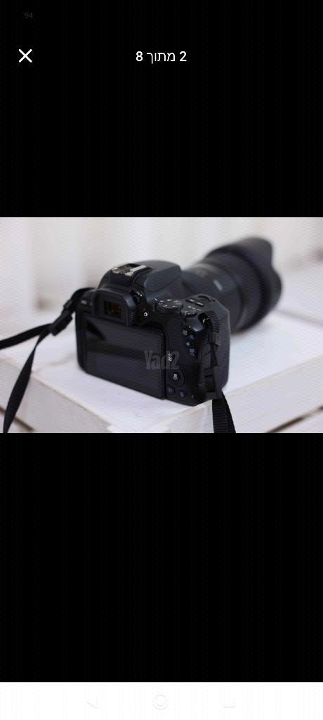 מצלמת canon ועדשת sigma