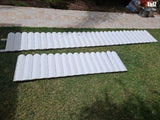 גדר לבנה pvc