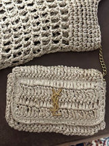 תיק קש של ysl