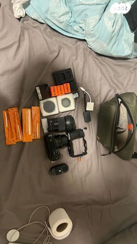 סט צילום sonyZv e10