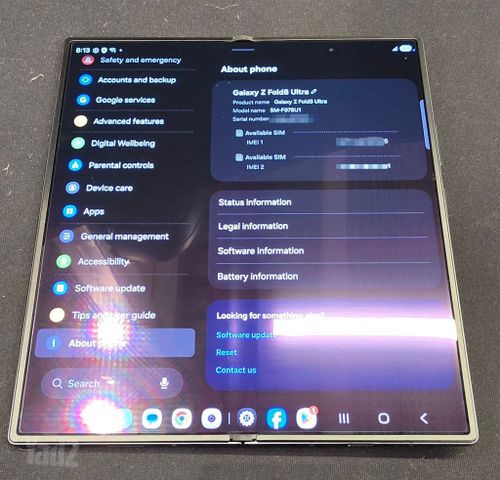 Samsung z 8 fold ultra 256